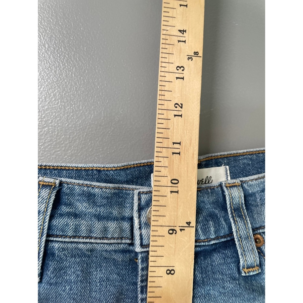 Madewell The Petite Jules Slim Straight Leg Jean 28 Petite Blue Denim NY555 - Picture 12 of 12